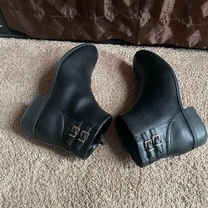Women’s black Kelly & Katie ankle boot